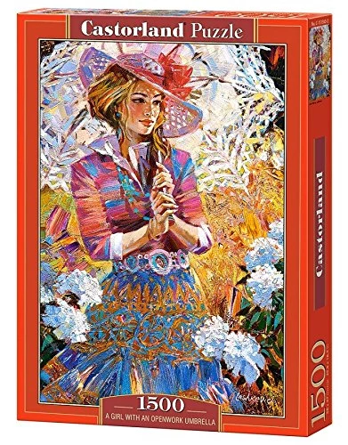 A Girl With an Openwork Umbrella